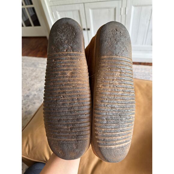 Steger Mukluks Chesnut Leather Winter Boots Mens Size US 14 + felt insoles - Picture 10 of 12